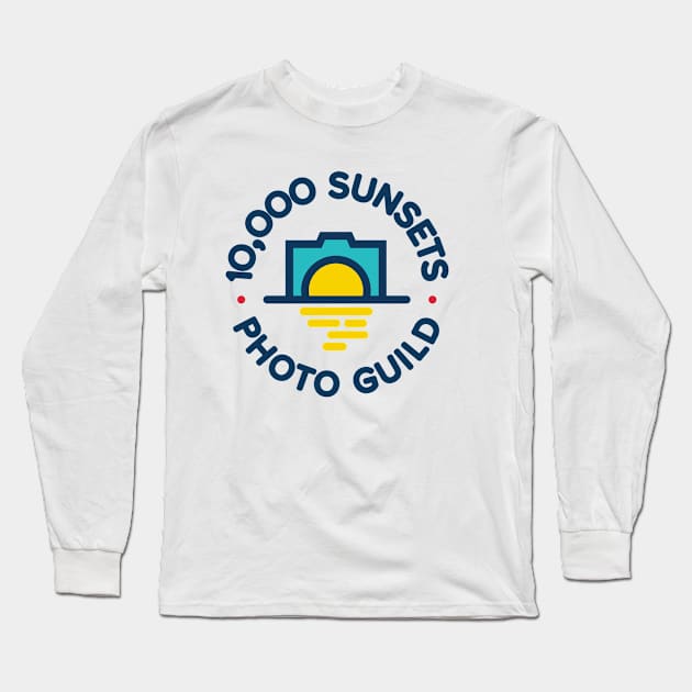 10,000 Sunsets Photo Guild Long Sleeve T-Shirt by Gintron